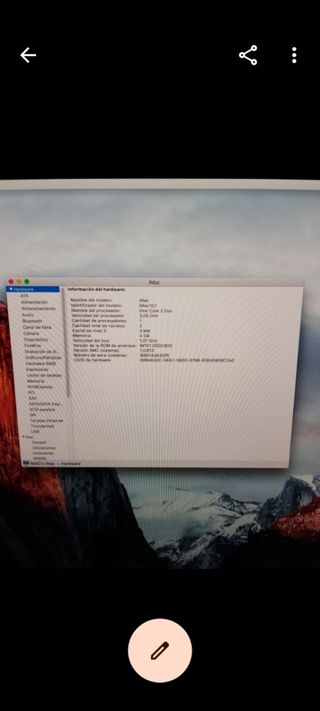 Apple iMac Plata