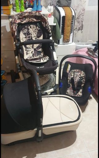 Pack Silla Bebé Be Cool + Capazo + Silla Coche