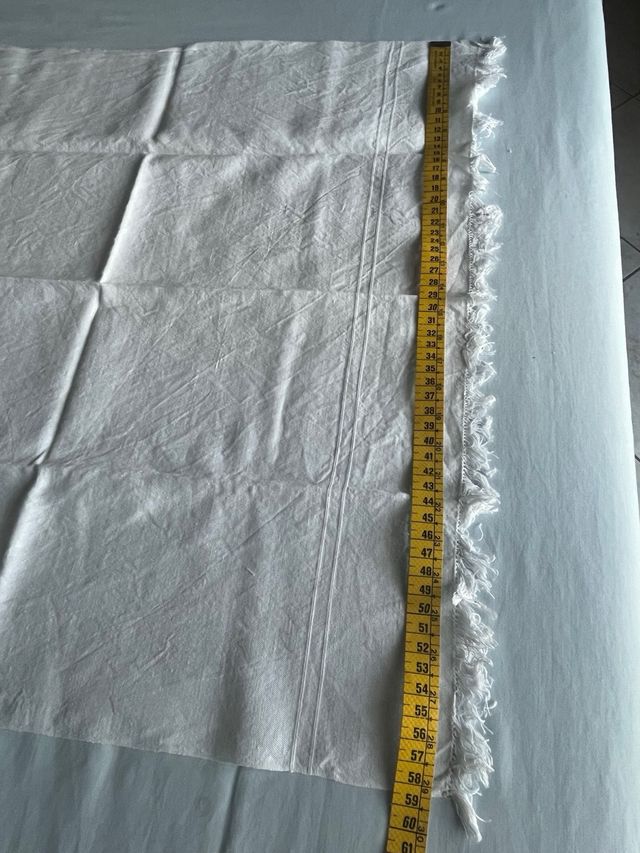 Set 3 Asciugamani Lino Bianco