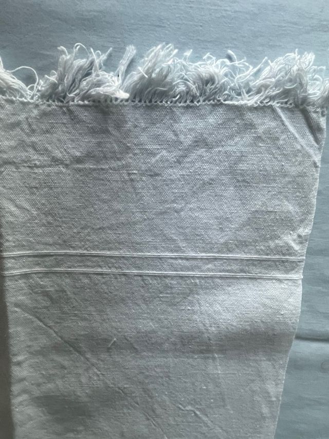 Set 3 Asciugamani Lino Bianco