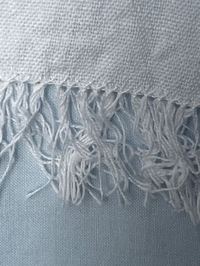 Set 3 Asciugamani Lino Bianco