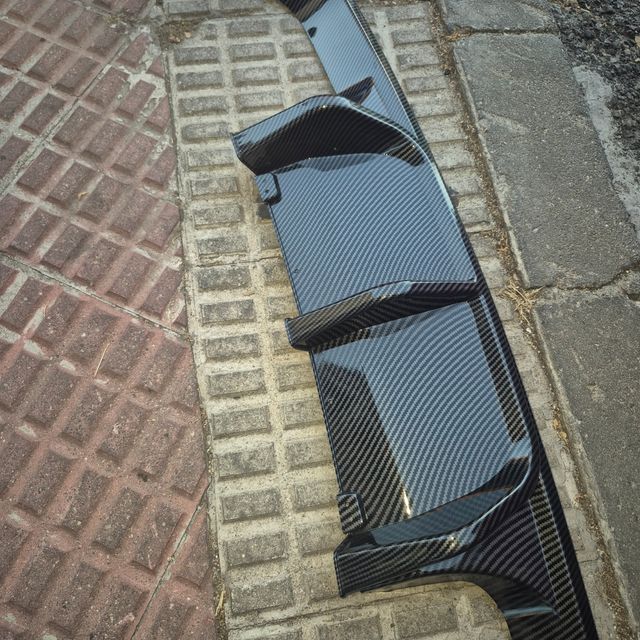 Difusor Trasero Parachoques Labio Soporte Escap