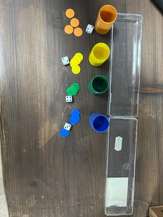 Parchís y juego de la Oca de Madera