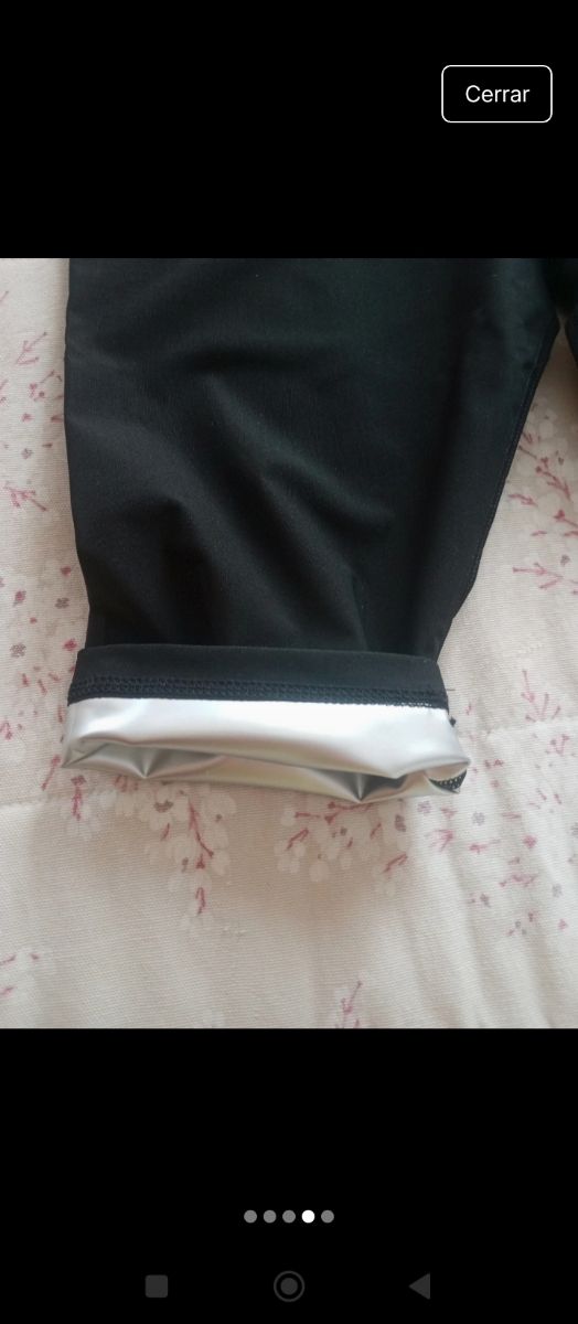 Leggings pirata sauna negros