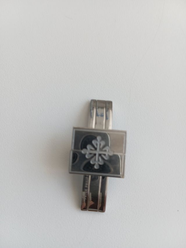 Cierre  patek. Philippe  Plata