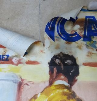 CARTEL GRANDE DE TOROS, CUENCA, año 1974, Saavedra