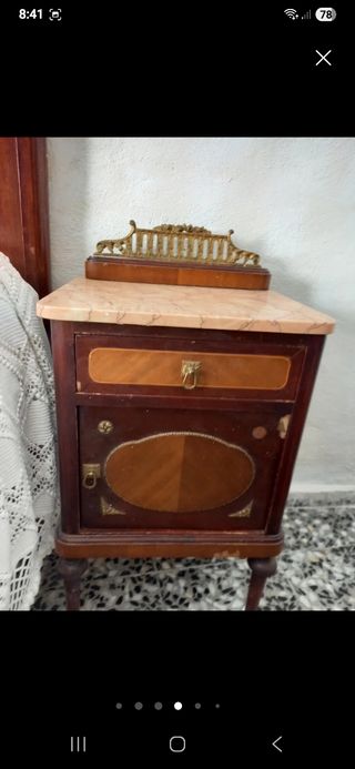 Lote de accesorios de latón para muebles