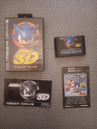 Sonic 3D Mega Drive Sega