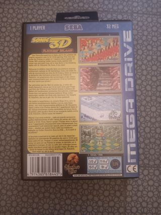 Sonic 3D Mega Drive Sega