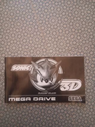 Sonic 3D Mega Drive Sega