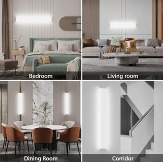 Lámpara LED de pared 61 cm