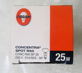 Lampade SPOT 25W OSRAM (4 pezzi)