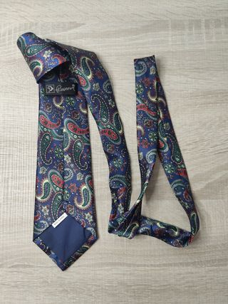 Corbata Regenm Azul y Multicolor