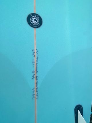 Tabla de surf Atisha fish 
Twin fin