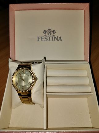 Reloj Festina Dorado