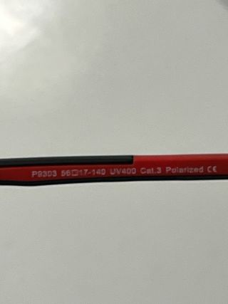 Occhiali da sole RPN Polarizzati Nero/Rosso