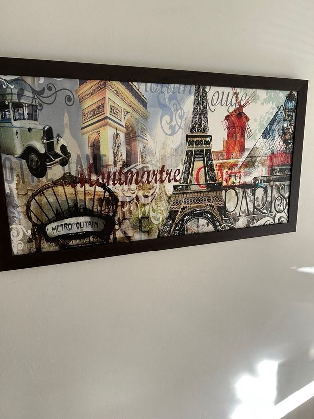 Cuadro Decorativo París