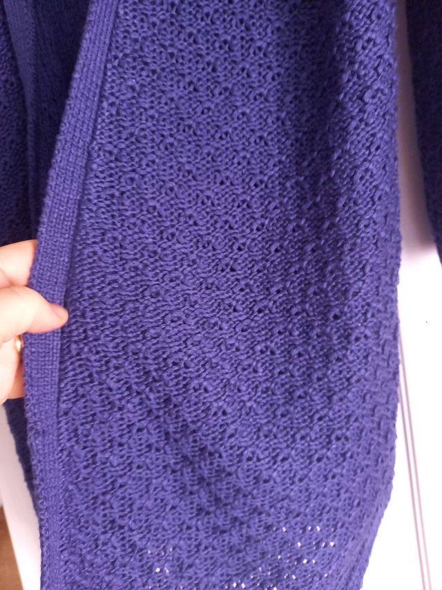 Chaqueta de punto azul Formula Talla M