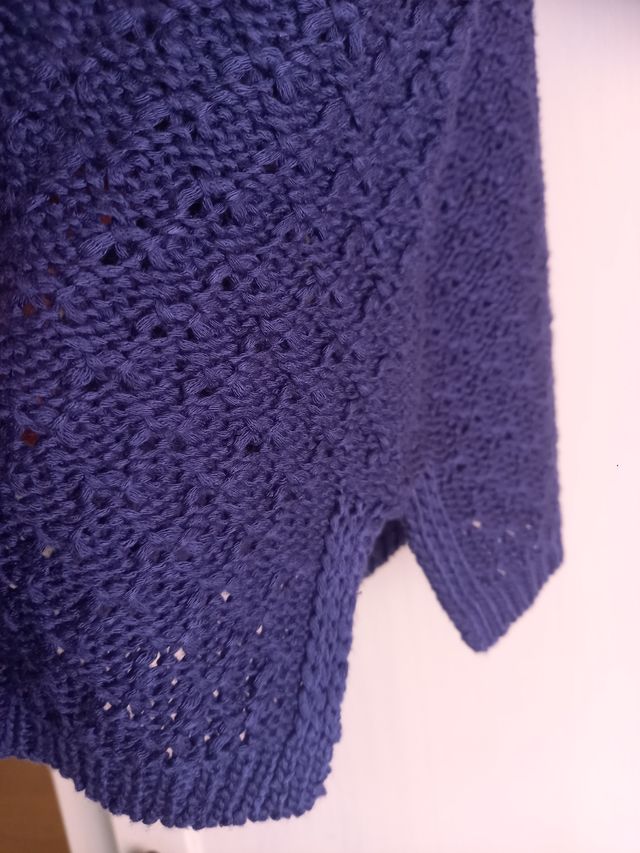 Chaqueta de punto azul Formula Talla M