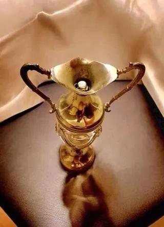 Brocca Anfora Distillati Vetro Metallo