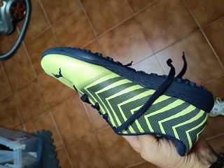 Zapatillas Fútbol Niño Puma Amarillas