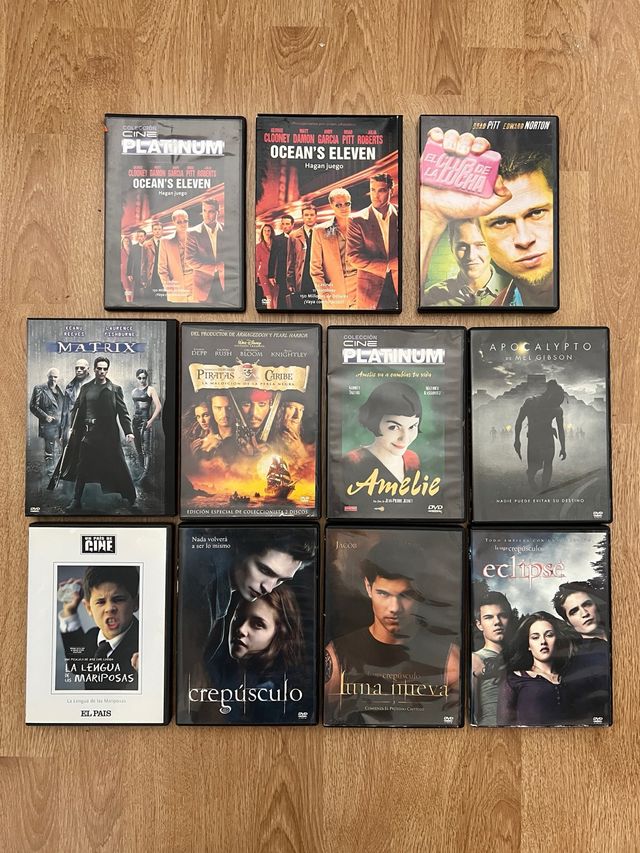 Set di DVD di film classici + Twilight saga (11 film)