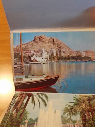 Álbum antiguo fotos turísticas de Alicante  1962