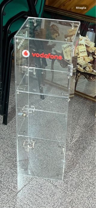 Vetrinetta Plexiglass Vodafone