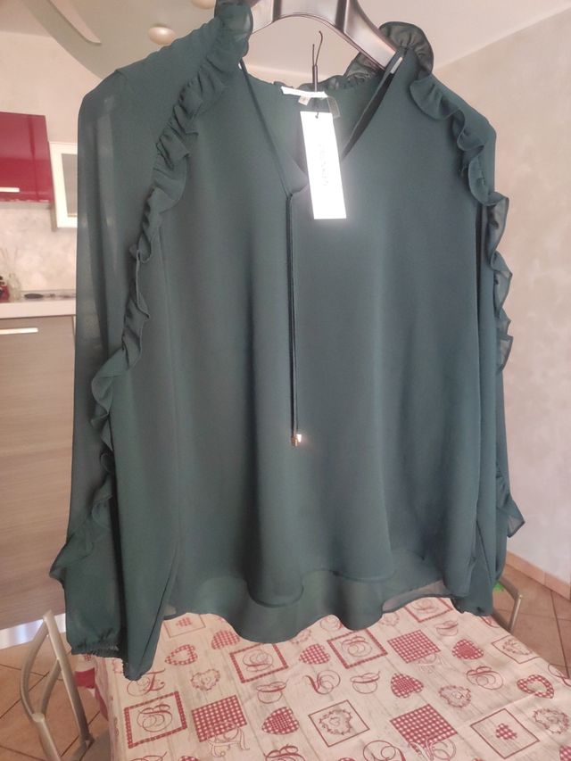 Blusa Calvin Klein donna verde