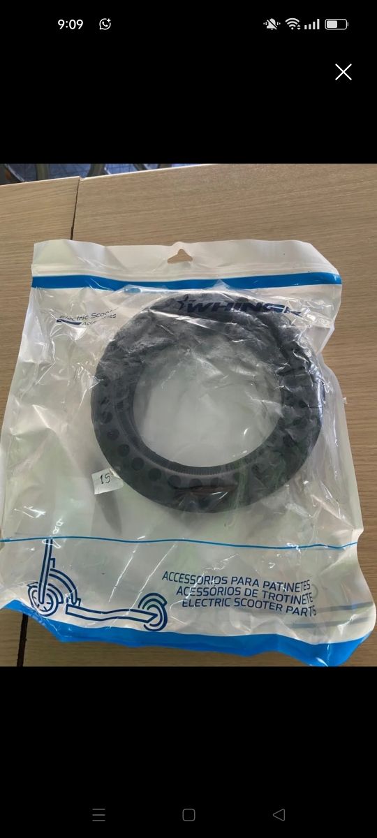 Rueda maciza para patinete eléctrico