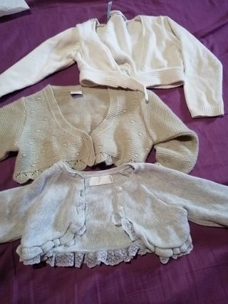 Conjunto rebecas niña 3 unidades