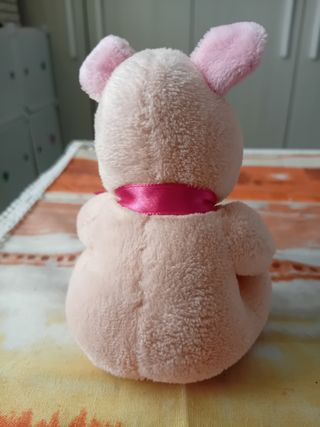 Peluches maialino Tobia's giochi anni 2000