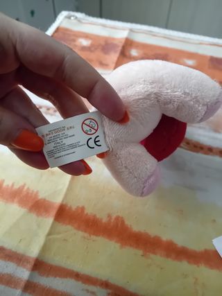 Peluches maialino Tobia's giochi anni 2000