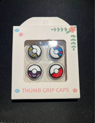 4 Botones Thumb Grip Caps Pokemon Nintendo Switch