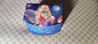 Joyero infantil con hada y gatito