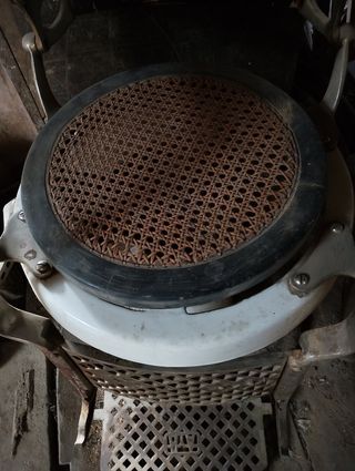 Sillón de Barbero Antiguo para Restaurar