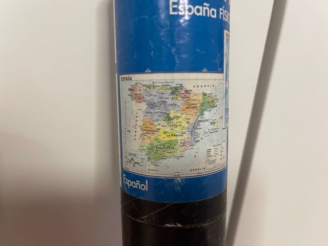 Mapa España y Europa.