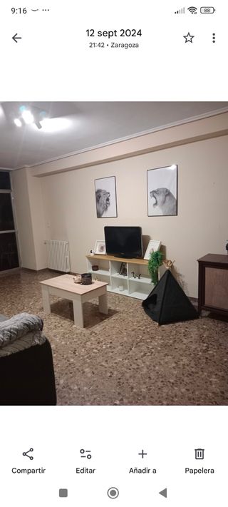 Mueble TV Ikea SKRuvby Blanco