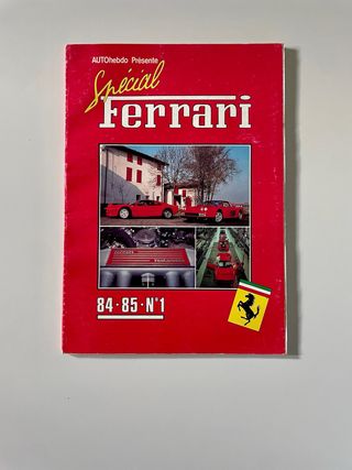 Autohebdo Spécial Ferrari 84-85