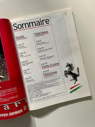 Autohebdo Spécial Ferrari 84-85