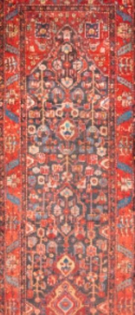 Tappeto Persiano Lana Blu