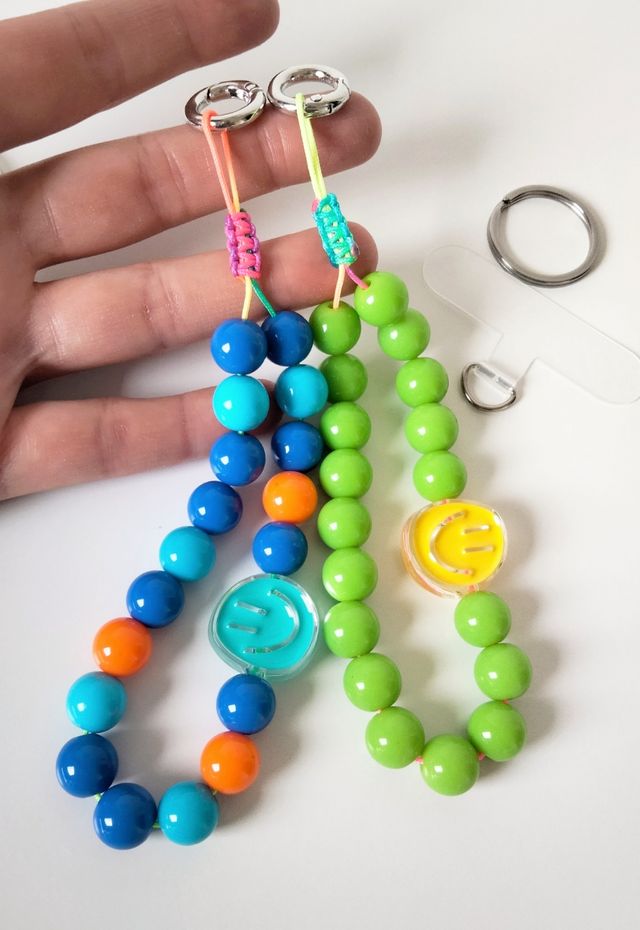 Kit catenella per cellulare o portachiavi