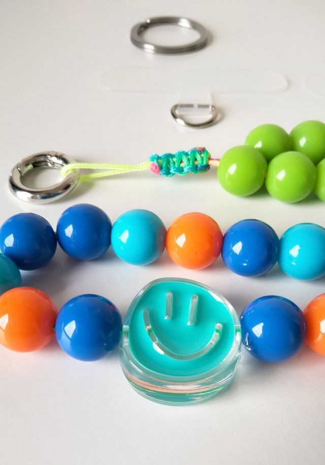 Kit catenella per cellulare o portachiavi