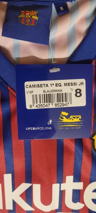 Camiseta FC Barcelona Messi Niño Talla S