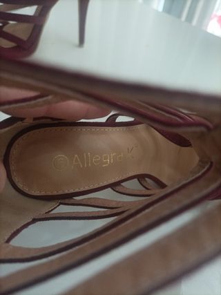 Sandalias de tacón Allegra K , talla 6(37)