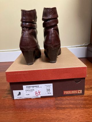 Botines Pikolinos Marrones Talla 38