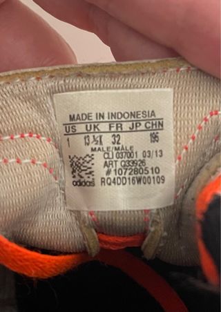 Botas de fútbol Adidas F5 niño T32