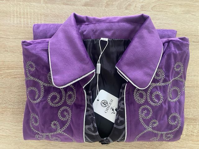 Chaqueta Steampunk Medieval Victoriana Morada