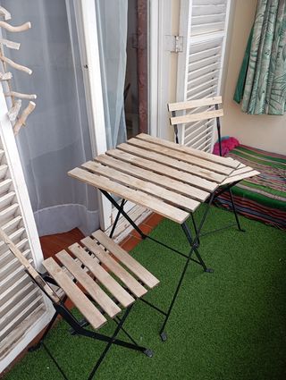 Mesa y 2 Sillas Exterior IKEA TÄRNÖ