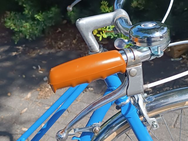 Bicicleta Paseo Clásica Azul